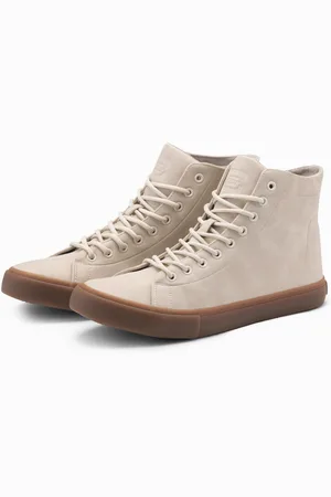 Ombre Clothing Pánské vysoké tenisky s gumovou špičkou