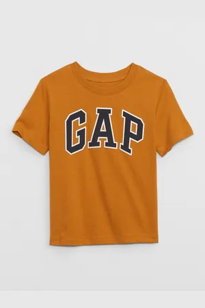 GAP Oranžové klučičí tričko s logem