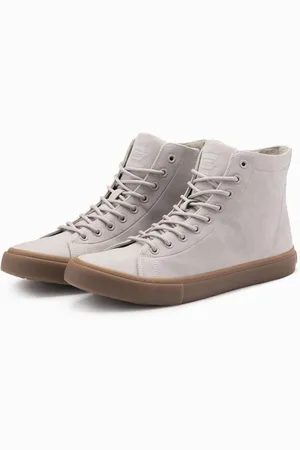 Ombre Clothing Pánské vysoké tenisky s gumovou špičkou