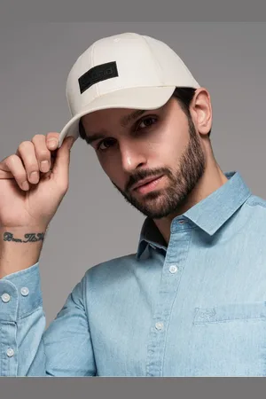 Ombre Clothing Pánská kšiltovka s kšiltem a obdélníkovou nášivkou