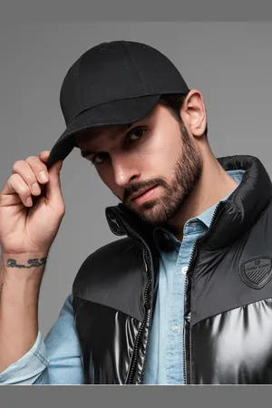 Ombre Clothing Pánská kšiltovka s kšiltem a ozdobnou výšivkou