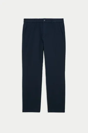 Marks & Spencer Chino kalhoty normálního střihu The Ultimate námořnická