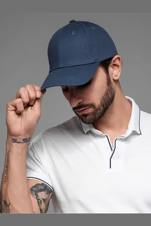 Ombre Clothing Pánská baseballová čepice s ozdobnou výšivkou tmavě