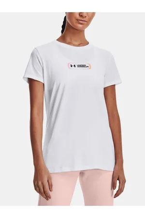 Under Armour Bílé dámské tričko UA GRADIENT PILL SS