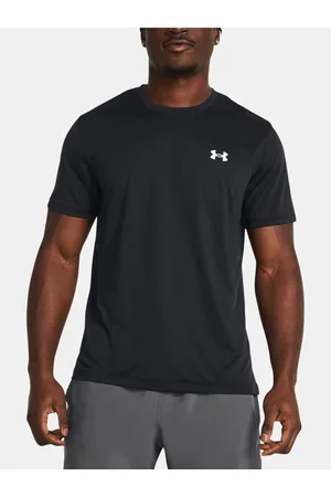 Under Armour Černé sportovní tričko UA LAUNCH SHORTSLEEVE