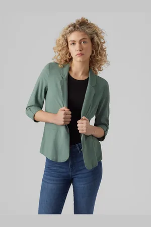VERO MODA Zelené dámské sako