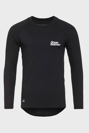 Horsefeathers Termo triko Hart LS - black velikost S