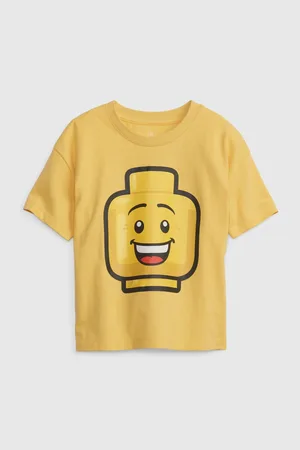 GAP Žluté klučičí tričko organic LEGO