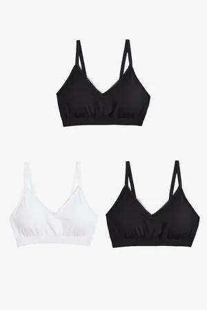Marks & Spencer Sada tří dámských podprsenek v černé a bílé barvě