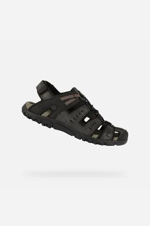 Geox Černé pánské sandály Strada