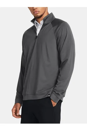 Under Armour Pánská mikina UA Midlayer QZ LB-GRY