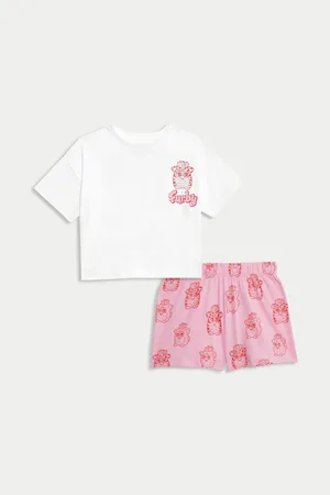 Marks & Spencer Pyžamová souprava Furby, z čisté bavlny (3–16 let)