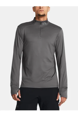 Under Armour Pánské tričko UA LAUNCH PRO 1/4 ZIP-GRY