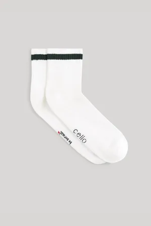 Celio Bílé pánské ponožky Gihalf
