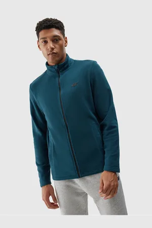 4F Pánský fleece se stojáčkem regular