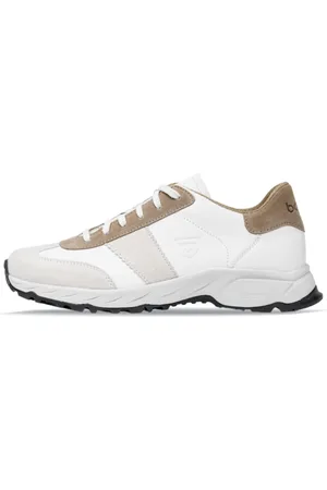 Vasky Botas Nordic Mellow - Pánské kožené outdoorové tenisky / botasky bílo-hnědé česká výroba ze Zlína