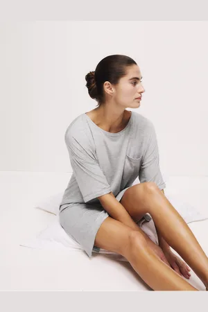 Marks & Spencer Noční košile Body Soft™ se saténovým lemováním