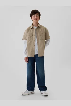GAP Dětské volné baggy džíny