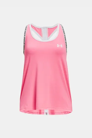 Under Armour Růžové sportovní tílko Knockout Tank
