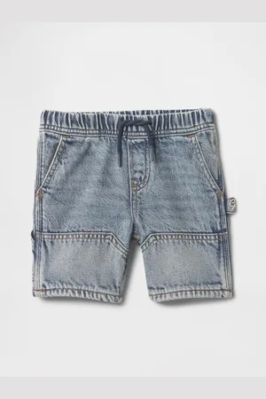 GAP Baby džínové kraťasy Carpenter UltraSoft