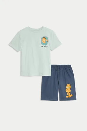 Marks & Spencer Pyžamo Garfield™ z čisté bavlny (6–16 let)