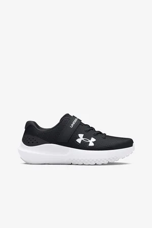 Under Armour Černé klučičí sportovní tenisky UA BPS Surge 4 AC