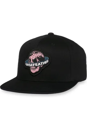 Horsefeathers Kšiltovka Skull - black
