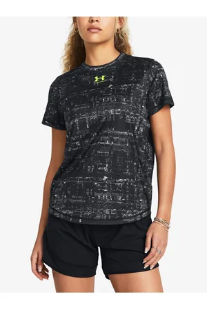 Under Armour Černé dámské vzorované tričko UA W