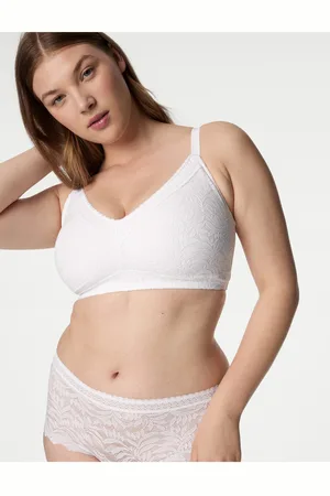Marks & Spencer Krajková podprsenka bez kostic, se zmenšujícím efektem a technologií Flexifit™